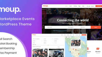 Meup – Marketplace Events WordPress Theme v1.2.6 Download