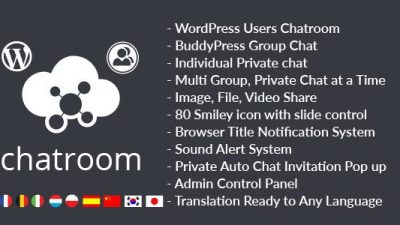 WordPress Chat Room, Group Chat Plugin v.1.0.7 Download
