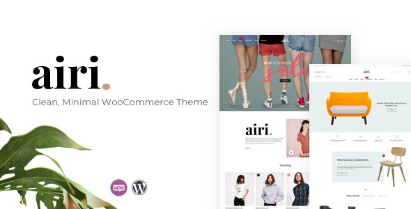 Airi v.1.2.1 – Clean, Minimal WooCommerce Theme Download