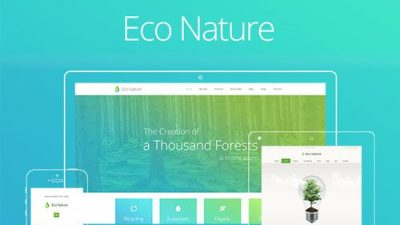 Eco Nature – Environment & Ecology WordPress Theme v1.5.1 Download
