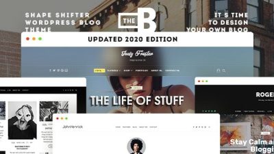 TheBlogger v2.1.2 – WordPress Theme for Bloggers Download