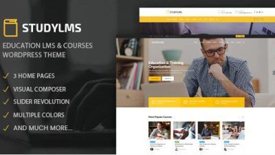 Studylms-Education-LMS-Courses-WordPress-Theme-Nulled-Download