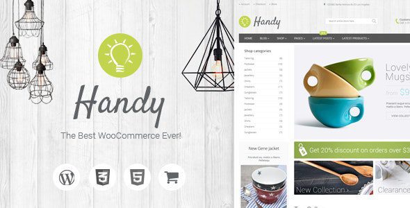 Handy – Handmade Shop WordPress WooCommerce Theme v5.2.0 Download