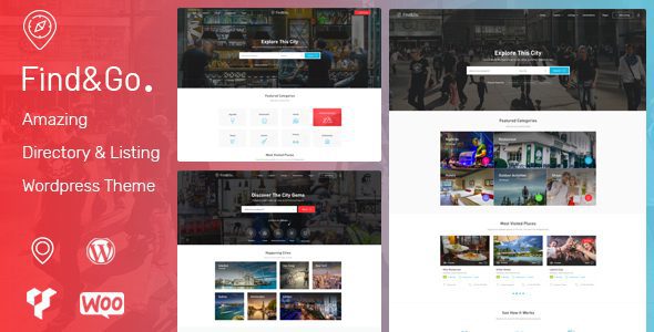 Findgo v1.3.36 – Directory Listing WordPress Theme Download