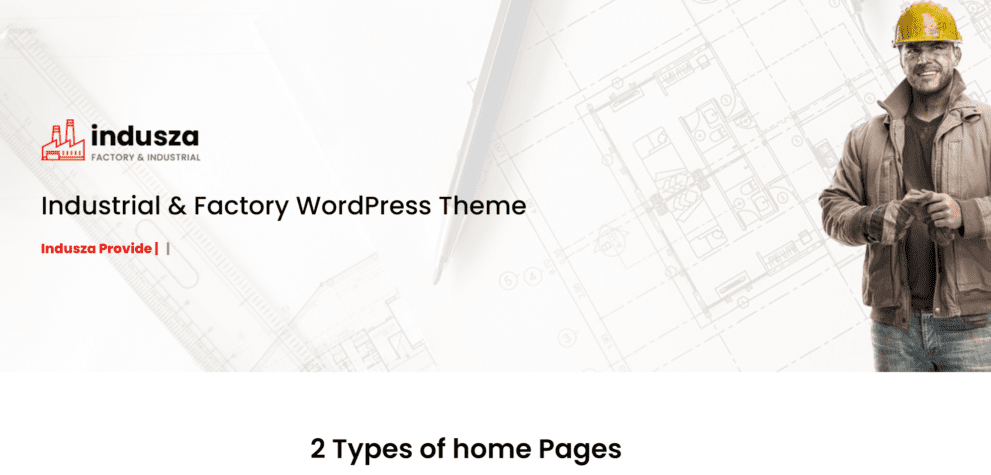 Indusza – Industrial & Factory WordPress v1.0 Download