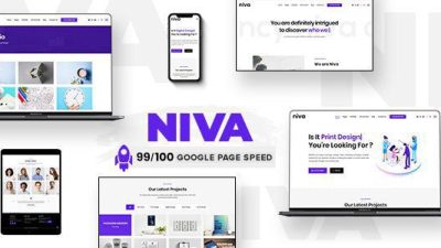 Niva – Creative Agency WordPress Theme v1.7.7 Download