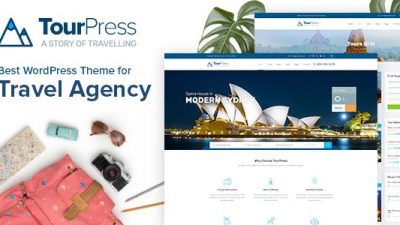 TourPress v.1.1.8 – Travel Booking WordPress Theme Download