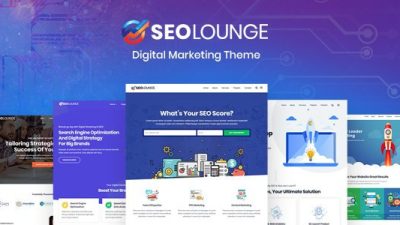 SEOLounge v.3.0.2 – SEO Agency WordPress Theme Download