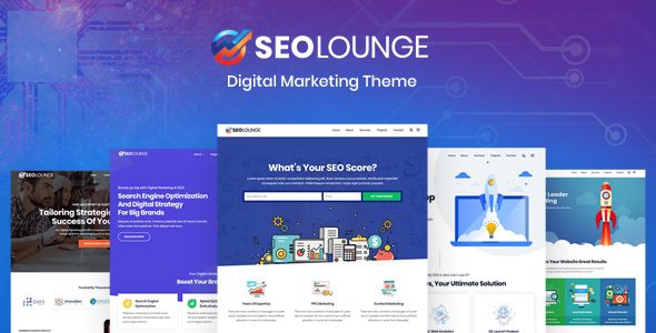 SEOLounge v.3.0.2 – SEO Agency WordPress Theme Download