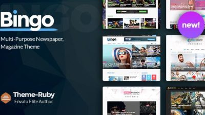 Bingo – Multi-Purpose Newspaper & Magazine Theme v.3.0 Free Download