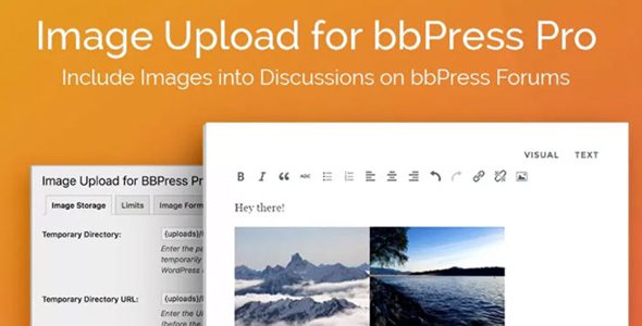 Image Upload for bbPress Pro v.2.1.26 Download