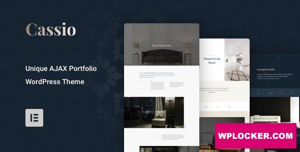 Cassio v2.6.1 – AJAX Portfolio WordPress Theme Download
