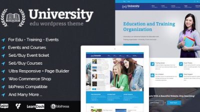 University – Education, Event and Course Theme v.2.1.5 Download