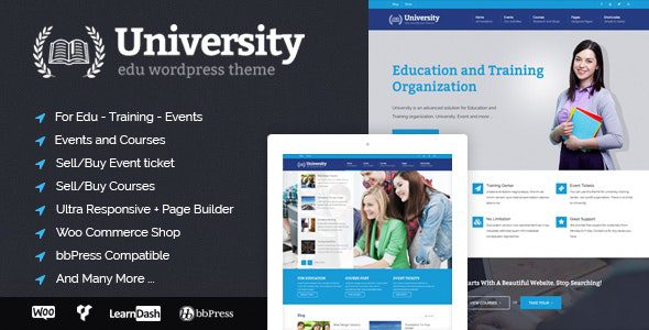 University – Education, Event and Course Theme v.2.1.5 Download