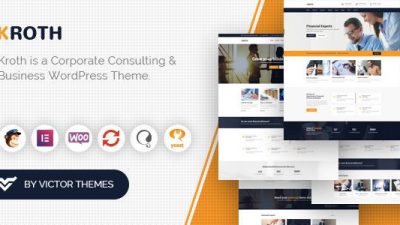 Kroth – Business / Consulting WordPress Theme v.1.9.7 Download
