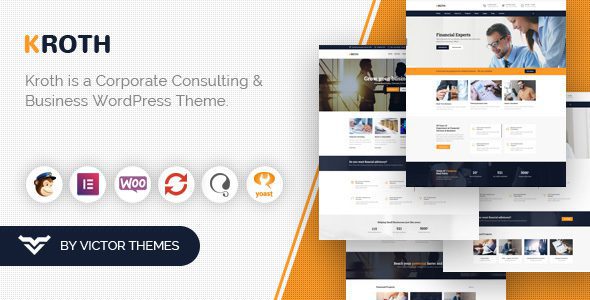 Kroth – Business / Consulting WordPress Theme v.1.9.7 Download