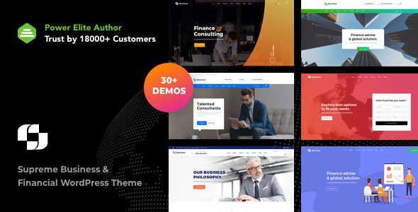 Businext -Business and Financial Institution WordPress Theme v.2.0.0 Download