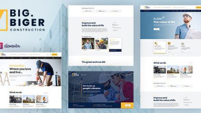 Bigger – Construction WordPress Theme v.1.0.8 Download