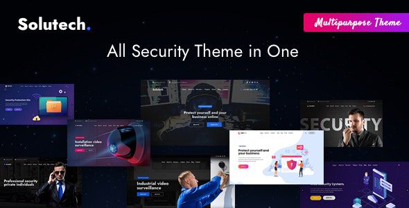 Solutech v.1.4.1 – Security Multipurpose Theme Download