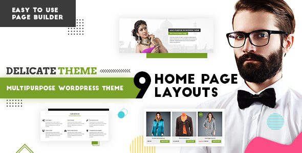 Delicate – Multipurpose WordPress Theme v3.2 Download