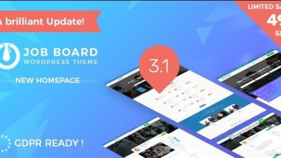 下载 InJob- WordPress 工作目录模板