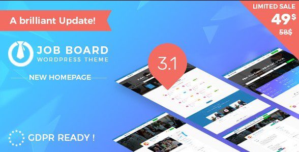 下载 InJob- WordPress 工作目录模板