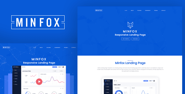 Minfox – Onepage Business WordPress Theme v1.4.8 Download