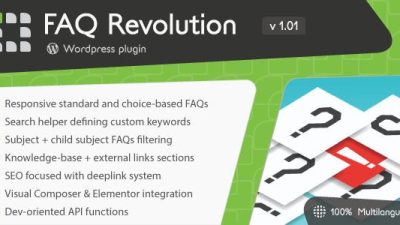 FAQ Revolution v.1.1 – WordPress Plugin Free Download