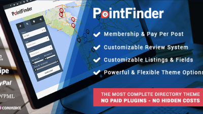 v2.0.1 – Point Finder – Directory WordPress Theme Download