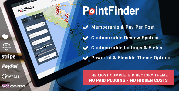 v2.0.1 – Point Finder – Directory WordPress Theme Download