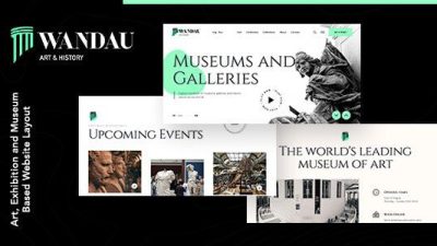 Wandau – Art & History Museum WordPress Theme v1.0.0 Download