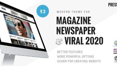 PRESSO-Mo​​dern-Magazine-Newspaper-Viral-Theme-Nulled-Download