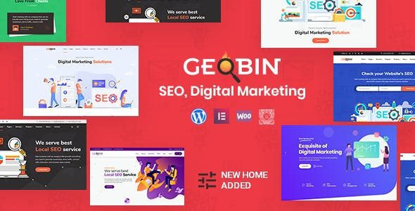 GeoBin Digital Marketing Agency, SEO WP Theme v.2.7.1 Download