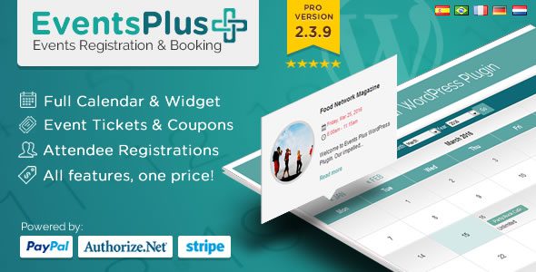 Events Calendar Registration & Booking v2.5.7 Download