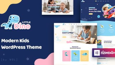 Littledino v.1.1.10 – Modern Kids WordPress Theme Download