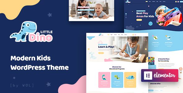 Littledino v.1.1.10 – Modern Kids WordPress Theme Download