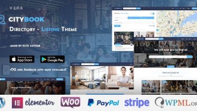 CityBook – Directory & Listing WordPress Theme v.2.4.6 Download