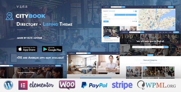 CityBook – Directory & Listing WordPress Theme v.2.4.6 Download