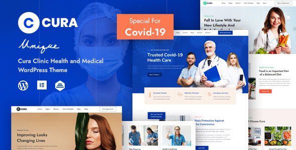 Cura – Medical Clinic Theme v.1.0.1 Download