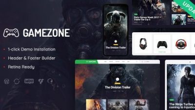 Gamezone-Gaming-Blog-Store-Nulled-Download