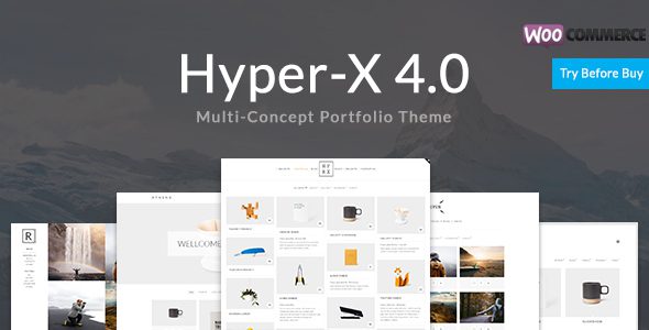 HyperX v4.9.9.1 – Responsive WordPress Portfolio Theme