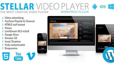 Stellar Video Player – WordPress plugin v.2.5 Download