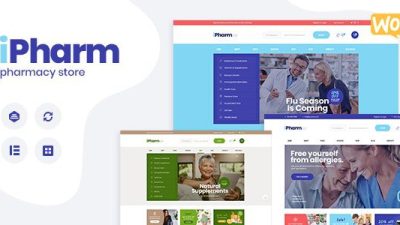 IPharm – Online Pharmacy & Medical WordPress Theme v1.0.1 Download