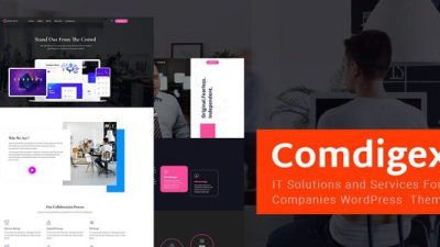 Comdigex v.1.7 – IT Solutions and Services Company WP Theme Download