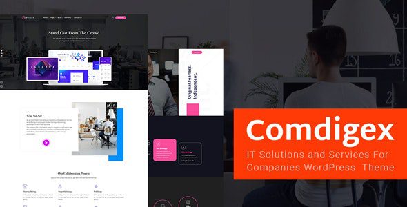 Comdigex v.1.7 – IT Solutions and Services Company WP Theme Download
