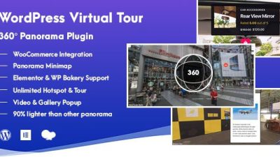 WordPress Virtual Tour 360 Panorama Plugin v1.0.8 Download