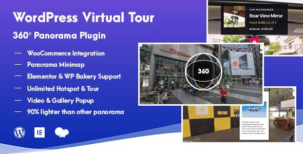 WordPress Virtual Tour 360 Panorama Plugin v1.0.8 Download