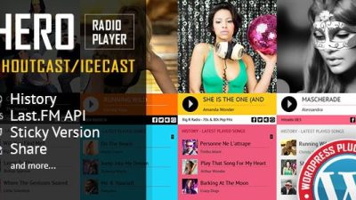 Hero v4.1.3.0 – Shoutcast and Icecast Radio Player With History Download