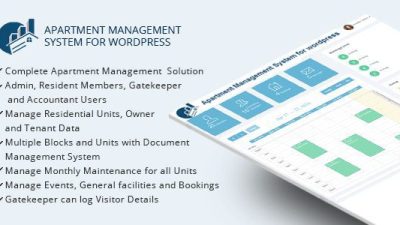 WPAMS – Apartment Management System For WordPress v31.0 Download