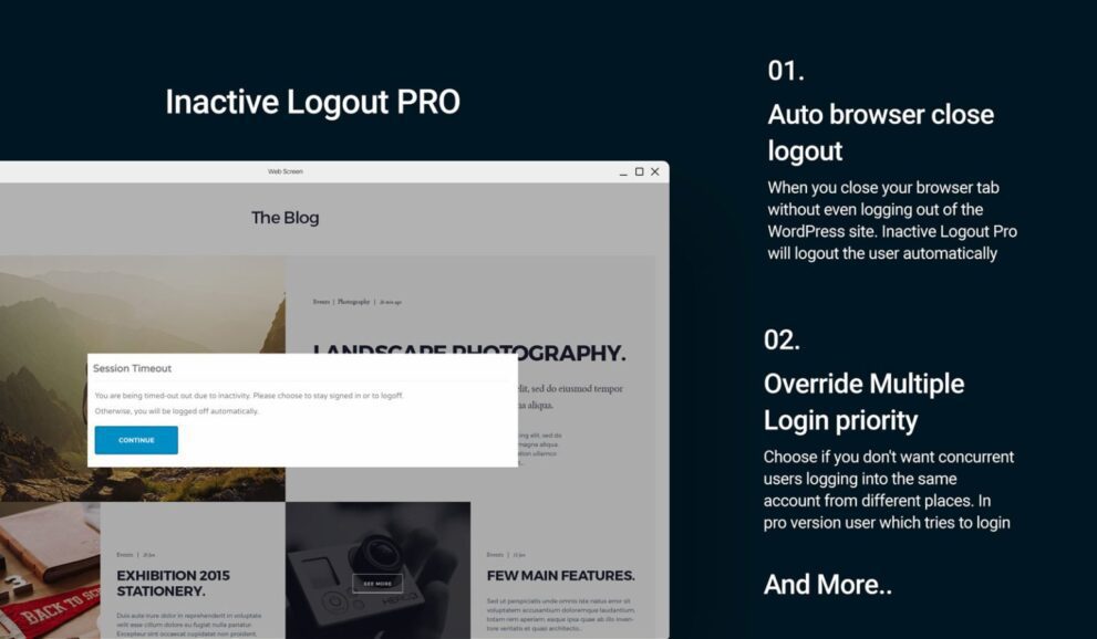 Inactive Logout Pro v1.1.13 Download